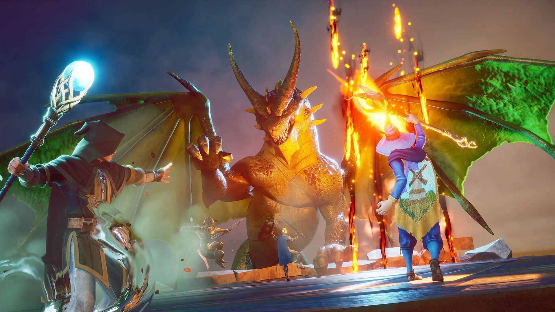 Dragons are part and parcel of RuneScape Dragonwilds (Image via Jagex Ltd)